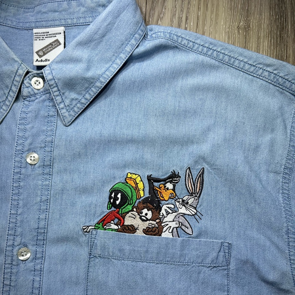Denim Long Sleeve Shirt